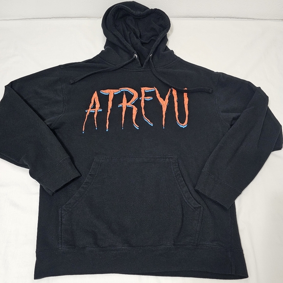 independent Other - Atreyu by Independent Black Hoodie Men's Unisex Medium